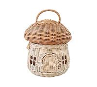 Guaber Creative Woven Bags Made By Rattan Strong Not Easy To Break Attractive Shape Decoration To Improve Popularit Rattan Storage Box With Lid