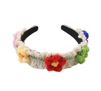 Guaber Crocheted Bohemia Headband For Party Decorations For Music Festivals Photo Booth Props For Girls Photography Flower Headbands For Women
