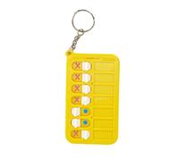 Guaber Daily Planner Board Keyrings Portable Chore Chart Keychains Car Rings Schedule Task For Kids Reminder For The Elderly Chore Chart Schedule Keyring