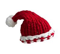 Guaber Festival Christmas Santa Hat Festival Props Caps Holiday Celebrate Caps Party Accessories Headwear For Adult Child Cable Knitted Hat