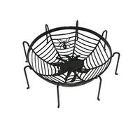 Guaber Halloween Spiders Web Fruit Bowls Decorative Spiders Web Bowl Cobweb Shape Holder Candy Baskets Home Part Ornament Halloween Baskets Decorations
