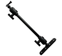 Guaber Kayaks Action Camera Mount 360 Degree Adjustable Small Boats Track Cameras Holder Universals Kayaks Accessory Light Weight Aluminum Action Camera Holder