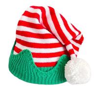 Guaber Mischievous Christmas Elves Headwear With Pompoms For The Holidays Colorful Outfits For Cosplay Santa Helpers Hat Christmas Tree