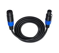 Guaber Professional Speakon Extension Cable Male to Female 4 Core Plug Ohm Head Speakon