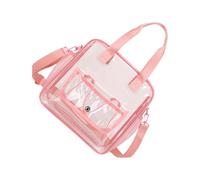 Guaber PVC Storage Organizers For Swimming Travel And Outdoor Adventures Shoulder Bag Leakproof Design With Adjustable Strap Clear Swimming Gym Essential Bag