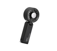 Guaber Rechargeable Handheld Fan With Vortexes Airflows Technology 9m/S Fast Speed Cooling 100 Adjustable Quiet Modes Energy Efficient USB Fan