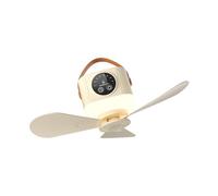 Guaber Remote Controlled 5V USB Ceiling Fan Light Adjusment For Outdoor Camping Dorm Room Features Timed Setting USB Dorm Room Fan
