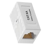 Guaber RJ45 Coupler Cat6 Cat6A Cable Extension Adapter Unshielded Direct Networking Coupler for Switches Router