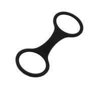 Guaber Silicones Snorkels Keeper Quickly Release Belt Clip Flexible Snorkeling Gear Accessory For Diving Swimming Ovals Snorkels Clip