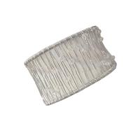 Guaber Silver Open Cuff Set Open Ended Cuff Bangle For Women Featuring Bead Design And Comfortable Adjustable Fit Trendy Bangles