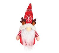 Guaber Soft And Exquisite Knitted Christmas Decoration Nordic Snowflake Antler Faceless Doll Decor Doll Snowflake Deer Antler