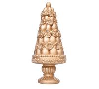 Guaber Sweet Colorful Floral Accent Easters Eggs Tree Figurine Sculpture Tabletop Display Decoration For Spring Celebration Easters Eggs Tree Resins Decoration