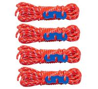 Guaber Tent Guide Rope For Awning Camping Reflective Guy 3mm Line 13ft Reflective Cord Line Camping Tent Guy Rope