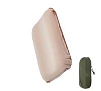 Guaber Thin Identity Inflating Seat Pad Crowded Spume Comfort For Football Games Concerts Journey Simple Neat Face Auto Inflating TPU Pillow For Aircraft Travel