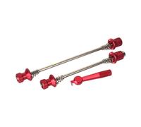 Guaber Titanium-Coated Steel Skewers Oxidation Quick Release Tool Secure Locking For 15s Installation Bike Wheel Skewer Replacement