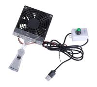 Guaber Waterproof Cooling Fan Aquarium Chiller Aquatic Fish Tanks Coral Tanks Temperature Reduce Systems Cooling Adjustable Angle