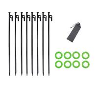 Guaber Winds Resistant Stakes Portables Tent Pegs Multifunctional Beach Pegs For Various Weather Conditions Heavy Type Stakes