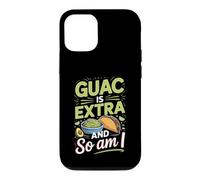 Guac Is Extra and So Am I Tacos Taco Lover Foodie Case for iPhone 12/12 Pro