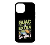 Guac Is Extra and So Am I Tacos Taco Lover Foodie Case for iPhone 12 mini