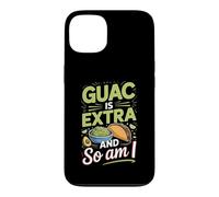 Guac Is Extra and So Am I Tacos Taco Lover Foodie Case for iPhone 13