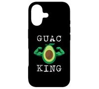Guac King T-Shirt V4 Funny Avocado Case for iPhone 17