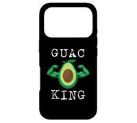 Guac King T-Shirt V4 Funny Avocado Case for iPhone 17 Pro