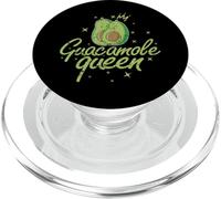 Guacamole Queen Funny Avocado Lover PopSockets PopGrip for MagSafe