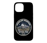 Guadalupe Mountains National Park Texas Vintage Starry Badge Case for iPhone 15