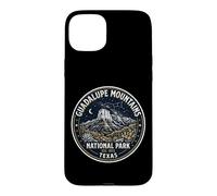 Guadalupe Mountains National Park Texas Vintage Starry Badge Case for iPhone 15 Plus