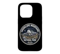 Guadalupe Mountains National Park Texas Vintage Starry Badge Case for iPhone 15 Pro