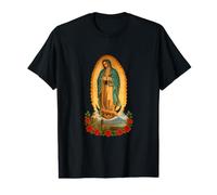 Guadalupe, Popocatépetl, and Mexico City Iconic Landmarks Value Graphic T-Shirt