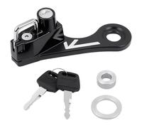 GUAIMI Motorcycle Helmet Lock Anti-Theft Helmet Security Lock Compatible with Twins Bonneville Thruxton Scrambler-Black