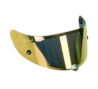 Guajiro - Visor Compatible with HJC HJ26 | RPHA11 and RPHA70 (CARBON) | Motorcycle Visor with Pinlock Anti-Fog Support | Reinforced Polycarbonate Material (Gold)