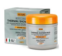 GUAM FIR Tourmaline Shower Mud Cellulite Remover ? 3-Min Thermal Anti Cellulite Draining Treatment ? 400ml Hot Cellulite Cream for Tummy, Legs &