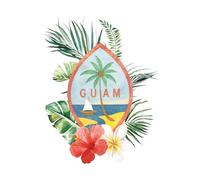 Guam Inspired Journal: Tropical Notebook with Island Artwork: 6x9 | 200 Lined Pages