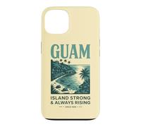 Guam ISLAND STRONG & ALWAYS RISING SINCE 1898 Tropical Pride Case for iPhone 13