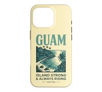 Guam ISLAND STRONG & ALWAYS RISING SINCE 1898 Tropical Pride Case for iPhone 16 Pro
