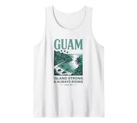 Guam Island Strong & Always Rising Since 1898 Tropical Pride Tank Top