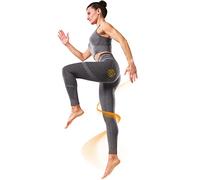 Guam Women's Fibramar Power Fit Leggings, Heather Grey, 18