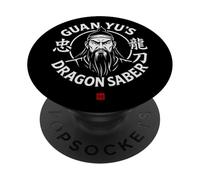 Guan Yu Kung Fu Dragon Saber PopSockets Adhesive PopGrip