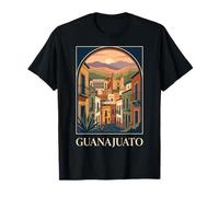 Guanajuato Mexico Vintage Retro Colonial Travel Design T-Shirt