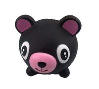 Squeeze Toys, Talking Animal Ball Tongue Out Toy Soft Squeeze Toy Fidget Hand Ball Toy for Kids Gifts, Adults Stress Relief, Home Decoration (Little Black Dog)