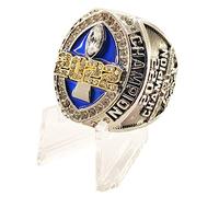 guancrown 2022 Fantasy Football Championship Ring Trophy - Gold And Silver Plated | FFL Champion Ring