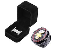 guancrown 2025 Fantasy Football Championship Ring Award Prize Trophy Sports Winner FFL Champion Ring with Box (Style 12, Size 12)