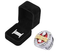 guancrown 2025 Fantasy Football Championship Ring Award Prize Trophy Sports Winner FFL Champion Ring with Box