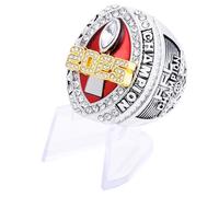 guancrown Fantasy Football Ring 2025 Award Prize Trophy Sports Winner FFL Championship Ring With Box