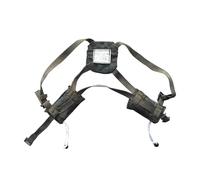 Guangcailun 1/6 Scale Soldier Accessories Handmade Classic Chest Hanging Model Fits 12 Doll Figures Clothing with Jungle Vest Style 1/6 Scale Chest Hanging Model Miniature Clothing