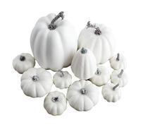 Guangcailun 12pcs Celebrate Harvest With Artificial Lifelike Pumpkin Assorted Foam Kit Pumpkins Fall Garland Halloween Thanksgiving