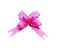 Guangcailun 200 Pieces Packing Pull Bow Ribbons Decor Party Supplies Easy to Assemble Saving Time Fashionable More Occasion, Rose Red Rose