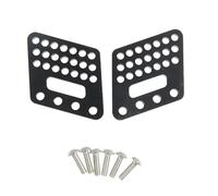 Guangcailun 2pcs Aluminum Alloy Rear Shock Tower For 1/10 Wraith Crawler Adjustable RC Car Accessories Replacement Parts RC Upgrade Part, Black